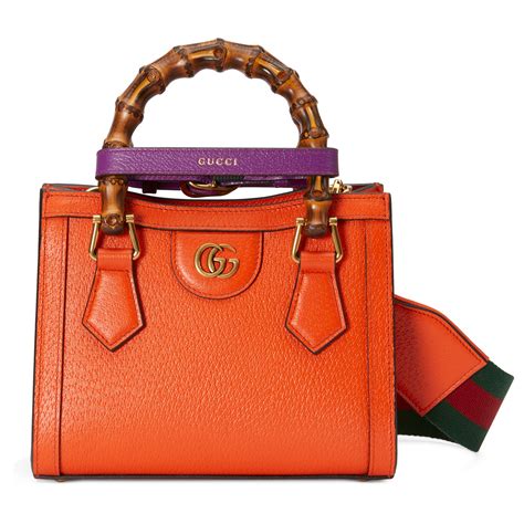 gucci diana orange|gucci diana small tote.